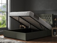 Emporia Hampstead 6ft Super Kingsize Grey Fabric Ottoman Bed Thumbnail