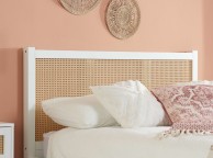 Birlea Croxley Rattan And White Finish 4ft6 Double Bed Frame Thumbnail