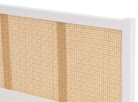 Birlea Croxley Rattan And White Finish 4ft6 Double Bed Frame Thumbnail