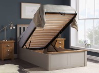 Birlea Phoenix 3ft Single Pearl Grey Ottoman Lift Wooden Bed Frame Thumbnail