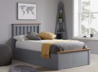 Birlea Phoenix 3ft Single Stone Grey Ottoman Lift Wooden Bed Frame Thumbnail