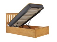 Birlea Phoenix 3ft Single Oak Finish Ottoman Lift Wooden Bed Frame Thumbnail