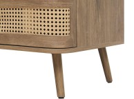 Birlea Noah Rattan 2 Door 1 Drawer Wardrobe Thumbnail