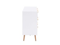 Birlea Croxley Rattan And White Finish 7 Drawer Chest Thumbnail