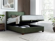 Kaydian Walkworth 5ft Kingsize Slate Fabric Ottoman Storage Bed Thumbnail