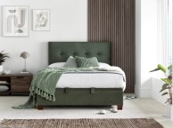 Kaydian Walkworth 5ft Kingsize Slate Fabric Ottoman Storage Bed Thumbnail