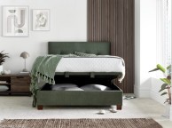 Kaydian Walkworth 5ft Kingsize Slate Fabric Ottoman Storage Bed Thumbnail
