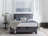 Kaydian Accent 4ft6 Double Vogue Grey Ottoman Storage Bed Thumbnail
