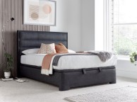 Kaydian Kirkby 6ft Super Kingsize Slate Grey Fabric Ottoman Storage Bed Thumbnail
