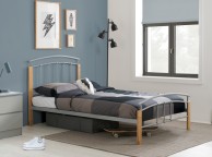 Birlea Tetras 3ft Single Silver Metal Bed Frame Thumbnail
