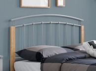 Birlea Tetras 4ft6 Double Silver Metal Bed Frame Thumbnail