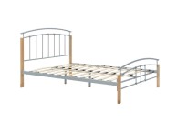 Birlea Tetras 4ft6 Double Silver Metal Bed Frame Thumbnail