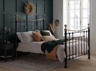 Birlea Bronte 5ft Kingsize Black Metal Bed Frame Thumbnail