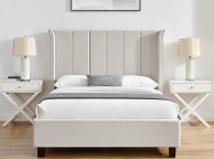 Limelight Polaris 5ft Kingsize Natural Fabric Bed Frame Thumbnail
