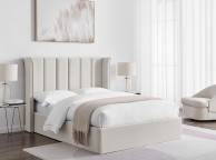 Limelight Polaris 5ft Kingsize Natural Fabric Ottoman Bed Frame Thumbnail
