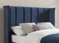 Limelight Polaris 4ft6 Double Navy Blue Fabric Ottoman Bed Frame Thumbnail