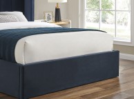 Limelight Polaris 4ft6 Double Navy Blue Fabric Ottoman Bed Frame Thumbnail