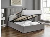 Limelight Polaris 4ft6 Double Silver Fabric Ottoman Bed Frame Thumbnail