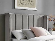 Limelight Polaris 4ft6 Double Silver Fabric Ottoman Bed Frame Thumbnail
