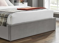 Limelight Polaris 4ft6 Double Silver Fabric Ottoman Bed Frame Thumbnail