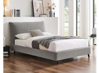 Limelight Luna 4ft6 Double Dove Grey Boucle Fabric Bed Frame Thumbnail