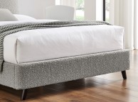 Limelight Luna 4ft6 Double Dove Grey Boucle Fabric Bed Frame Thumbnail