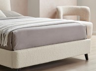Limelight Luna 4ft6 Double Ivory Boucle Fabric Bed Frame Thumbnail