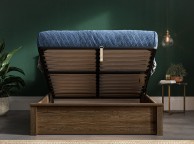 Emporia Monaco 4ft6 Double Warm Oak Ottoman Bed Frame Thumbnail