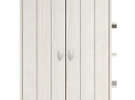 GFW Bideford Tall Shoe Cabinet White Thumbnail