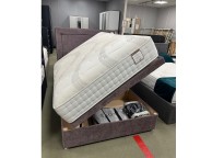 STORE CLEARANCE Embleton 1000 Pocket 4ft6 Double Ottoman Bed With Headboard Thumbnail