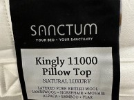 STORE CLEARANCE Sanctum Kingley 11000 Pocket 5ft Kingsize 2 Drawer Bed With Headboard Thumbnail