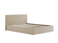 LPD Berlin 6ft Super Kingsize Beige Fabric Ottoman Bed Frame Thumbnail