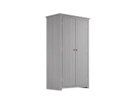 LPD Havana Pine 2 Door Wardrobe In Grey Thumbnail