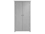 LPD Havana Pine 2 Door Wardrobe In Grey Thumbnail