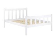 LPD Havana 4ft6 Double White Wooden Bed Frame Thumbnail