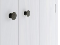 LPD Havana Pine 2 Door Wardrobe In White Thumbnail