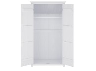 LPD Havana Pine 2 Door Wardrobe In White Thumbnail