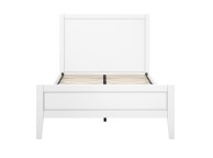 LPD Bay 5ft Kingsize White Wooden Bed Frame Thumbnail