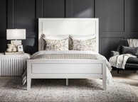 LPD Bay 5ft Kingsize White Wooden Bed Frame Thumbnail