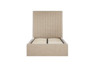LPD Berlin TALL 3ft Single Beige Fabric Ottoman Bed Frame Thumbnail