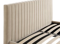 LPD Berlin TALL 6ft Super Kingsize Beige Fabric Ottoman Bed Frame Thumbnail