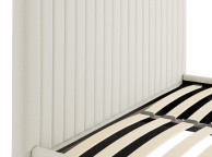 LPD Berlin TALL 6ft Super Kingsize Milk Fabric Ottoman Bed Frame Thumbnail