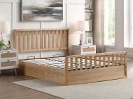Flintshire Alyn 5ft Kingsize Wooden Ottoman Bed Frame Thumbnail