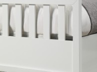 Flintshire Alyn 5ft Kingsize White Wooden Ottoman Bed Frame Thumbnail