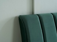 Birlea Clover 4ft Small Double Green Velvet Fabric Bed Frame Thumbnail