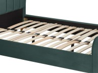 Birlea Clover 4ft Small Double Green Velvet Fabric Bed Frame Thumbnail