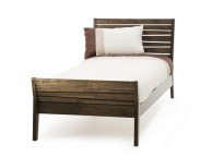 Serene Zahra Walnut 3ft Single Wooden Bed Frame Thumbnail