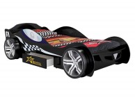Joseph Turbo Racer Black 3ft Single Car Bed Frame Thumbnail