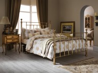 Serene Benjamin 6ft Super King Size Brass Metal Bed Frame Thumbnail