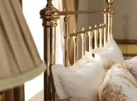 Serene Benjamin 6ft Super King Size Brass Metal Bed Frame Thumbnail